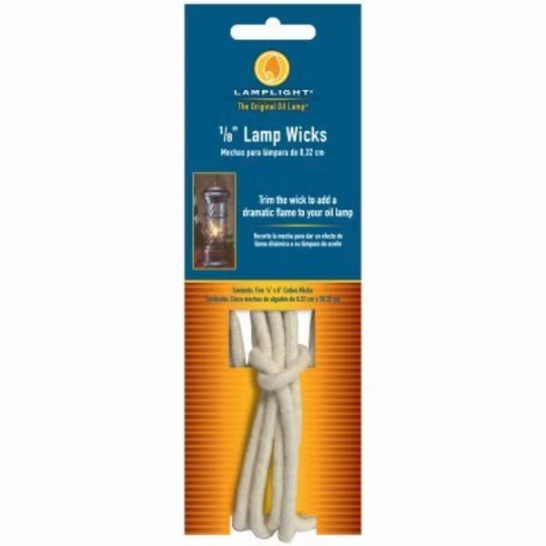 5PK 18 RND Wick, Lamplight Farms, Mfr#: 9997